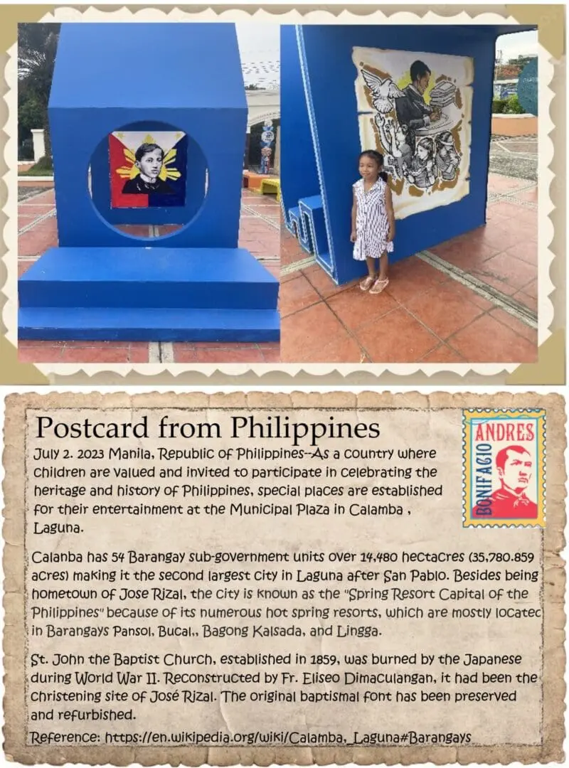 A postcard from philippines