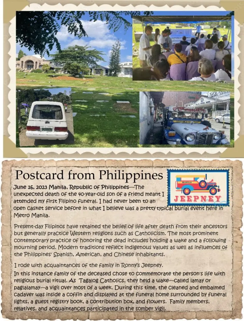 A postcard from philippines