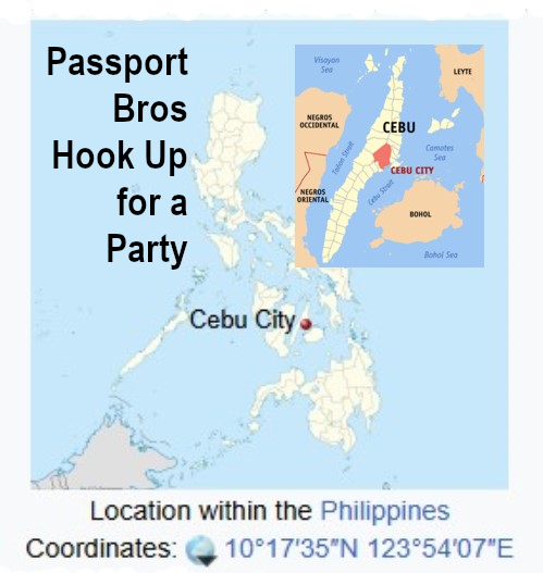 Map highlighting Cebu City, Philippines location.